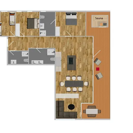 Luxus Penthouse Zentral By A-appartments Appartement